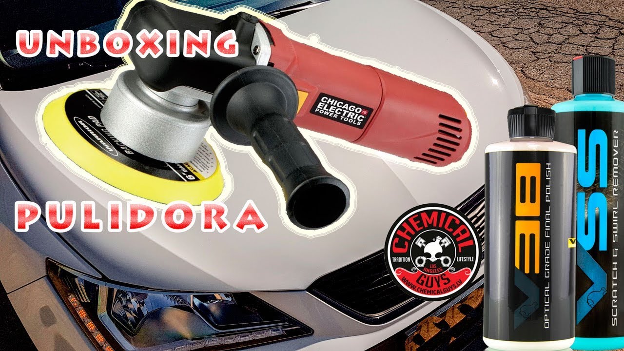 unboxin pulidora chicago electric + chemical guys vss v38 YouTube