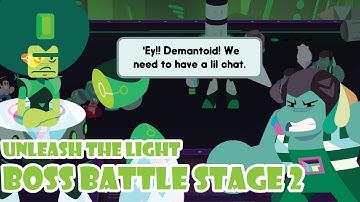 Unleash the Light, Steven Universe game, Boss Fight Stage 2, Apple Arcade, Cartoon Network Game