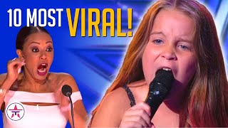 10 Most VIRAL Auditions in America's Got Talent History RANKED!