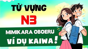 Từ Vựng N3 Mimikaraoboeru | Ví dụ Kaiwa | Giải thích cách dùng từ thực tế