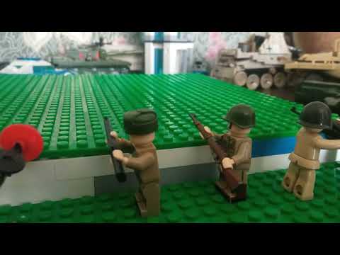 Видео: lego battle of leningrad (   лего битва под Ленинградом)