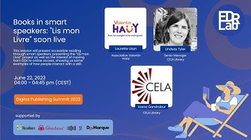 DPUB Summit 2023 - 15 - Books in Smart Speakers