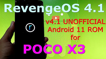 RevengeOS 4.1 UNOFFICIAL for Poco X3 NFC (Surya) Android 11 ROM