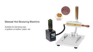 Zonesun Zs 90Zm Hot Stamping Machine Embossing Machine