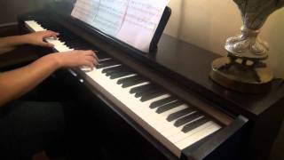 Video thumbnail of "Bruno Mars - Just The Way You Are (Piano Cover) by aldy32"