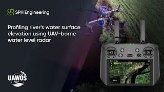 Profiling river's water surface elevation using UAV-borne water level radar