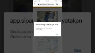 Sipangsi # Lokasi GPS Error dan Camera Scan Barcode tidak Aktif Sipangsi # Lokasi GPS Error dan Camera Scan Barcode tidak Aktif