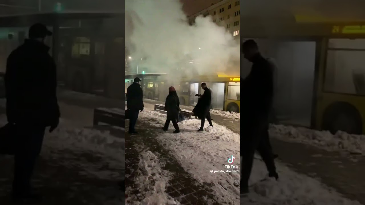 На ул. Куйбышева в автобусе 24-го маршрута ложно сработала система пожаротушения