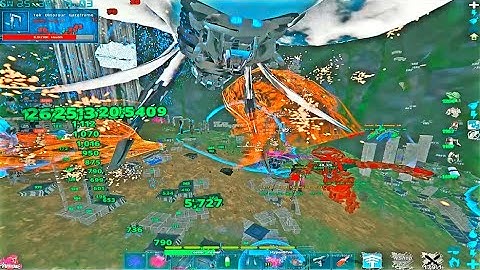 The Biggest Successful War on Fusion 25x  |Motosicarios| Ark Unofficial PvP