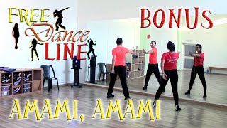 Free Dance Line - BONUS - Amami, Amami by MinaCelentano (Balli di Gruppo 2016)