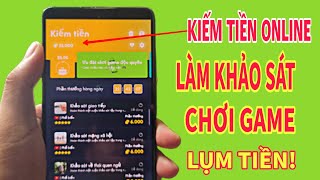 App Khảo Sát Chơi Game Kiếm Tiền Online Uy Tín Mới Nhất screenshot 4