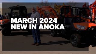 NEW IN KUBOTA RTVs - ANOKA, MARCH 2024