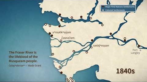 Animation of the Fraser River Delta
