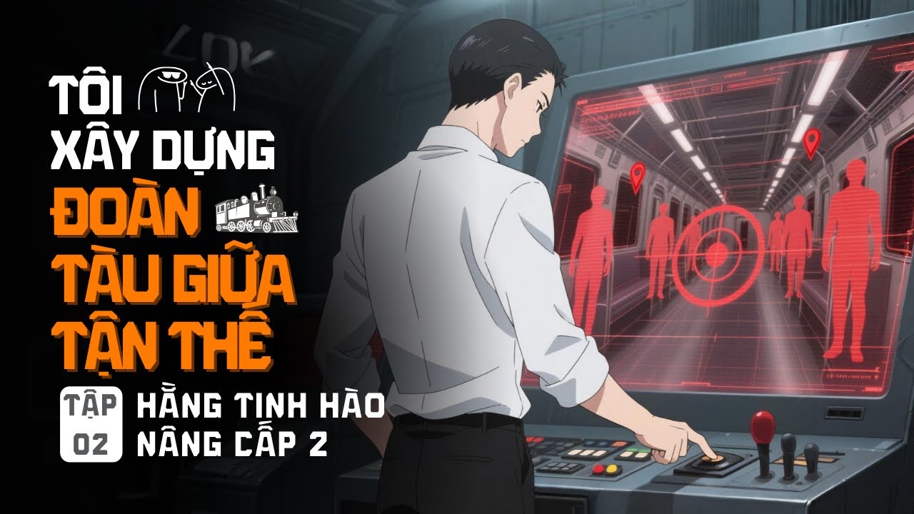 TÔI XÂY DỰNG ĐOÀN TÀU GIỮA TẬN THẾ | P02 | Hắng Tinh Hào nâng cấp 2 | Audio Mạt thế