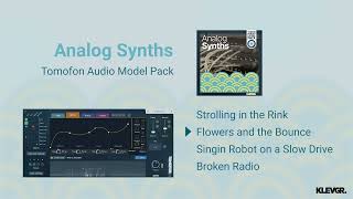 Analog Synths - Tomofon Sound Pack (Examples)