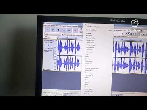 How to use Audacity/Paano gumamit ng audacity para mag record ng voice.