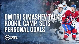 Dmitri Simashev previews Utah Mammoth rookie camp