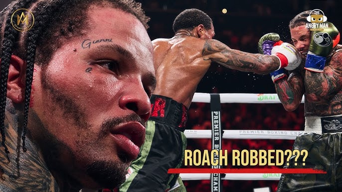 GERVONTA DAVIS LUCKY HE ESCAPED VS LAMONT ROACH WITH A DRAW INSTEAD OF AN  L??? - YouTube