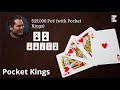 Poker Strategy: $35,000 Pot! (with Pocket Kings)