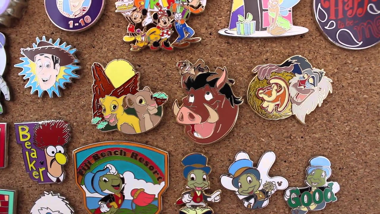 My Entire Disney Pin Collection 2015 Youtube