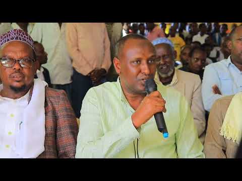 Yusuf Maxamud Xildhibaanka Kuso Dhaweyay Gudoomiyaha Cusub Ee Degmada Babili Mudane Cabdi Ceydiid 