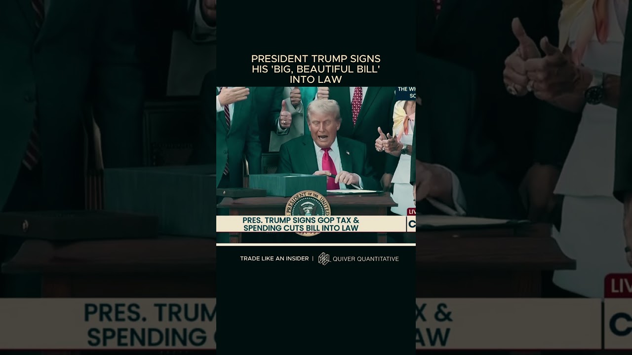 President Trump signs the 'Big, Beautiful Bill' into law