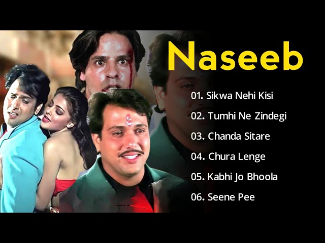 Naseeb Movie All Songs | Hindi Movie Song |  Govinda | Mamta Kulkarni | Jukeebox class=