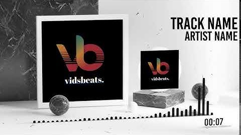 Marble Cover Audio Visualizer (Create Music Visualizer Online With VidsBeats.)