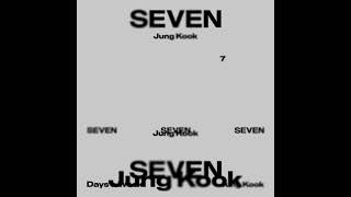 정국 (Jung Kook) of BTS  'Seven (Arfaay Remix) Audio