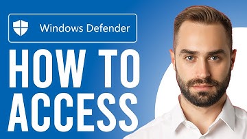 How to Get to Windows Defender (How to Access Windows Defender)