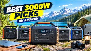Top 5 BEST 3000W Portable Power Stations on Amazon in 2026 | Watch Before You Buy