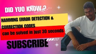 5.Short cut for Hamming Code