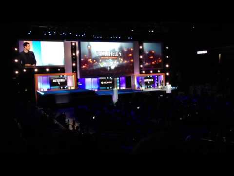 Xbox One E3 Press Conference - Funny "Battlefield 4" Fail