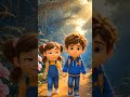baby elephant in trouble #animation #leoandmia #kids