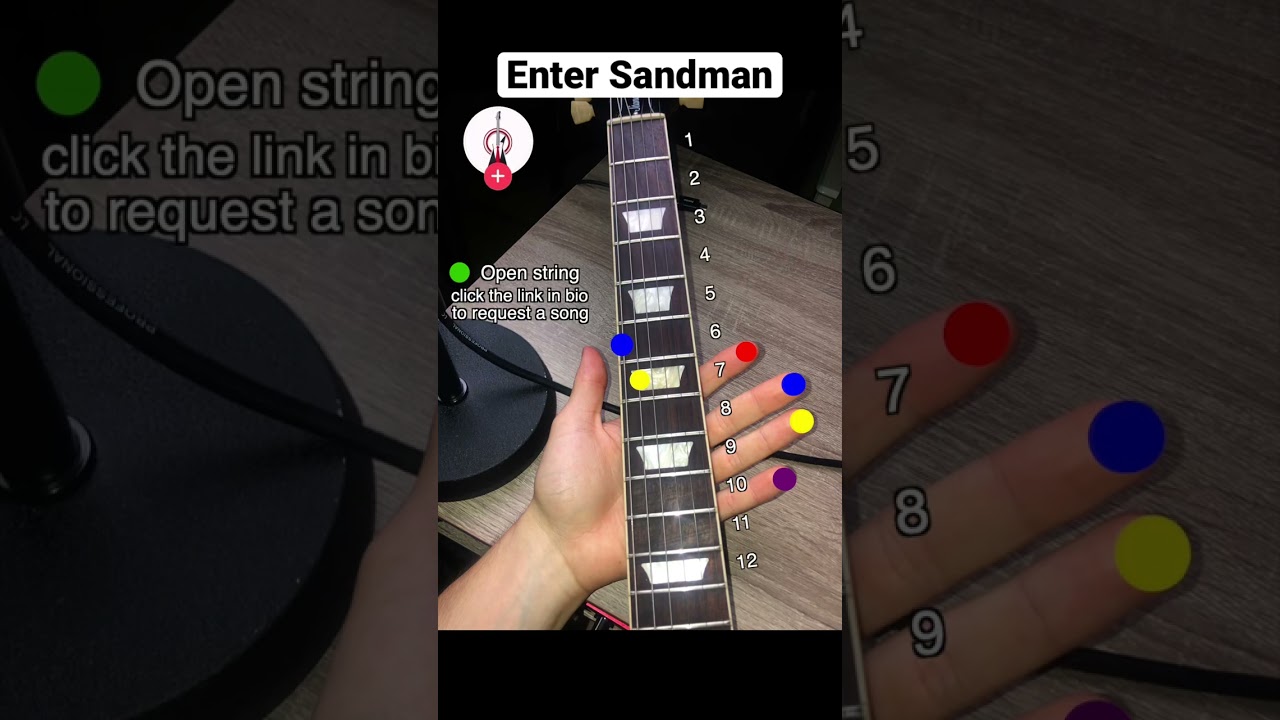 Guarda Enter Sandman Tutorial su YouTube Guarda Enter Sandman Tutorial su YouTube