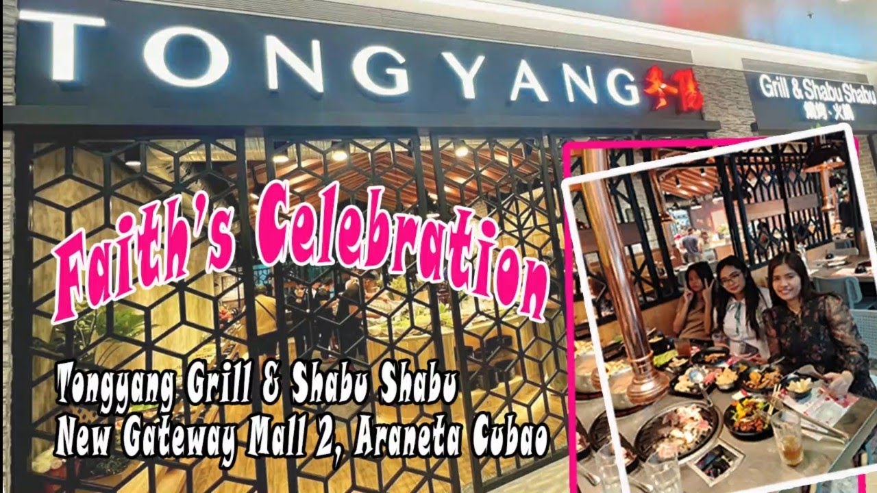 Faith's Graduation Celebration @ Tonyang Grill and Shabu Shabu Araneta Cubao - April 24, 2025