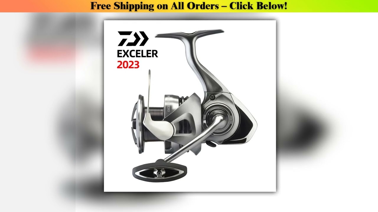 2023 DAIWA EXCELER LT Spinning Fishing Reel Max 5+1BB Drag 12kg Baitcasting Reel Saltwater