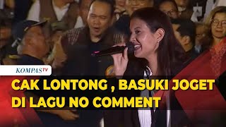 Aurélie Nyanyi Lagu No Comment di IKN, Menteri Basuki Cak Lontong dan Erick Thohir Joget Asyik