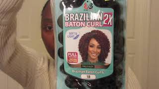 BRAZILIAN BATON CURL (BOBBI BOSS): CROCHET BRAIDS