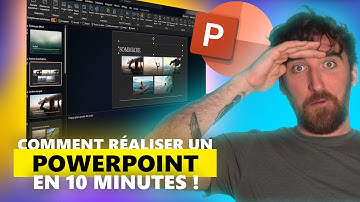 POWERPOINT : créer une présentation DE QUALITÉ en 10min ⏱️
