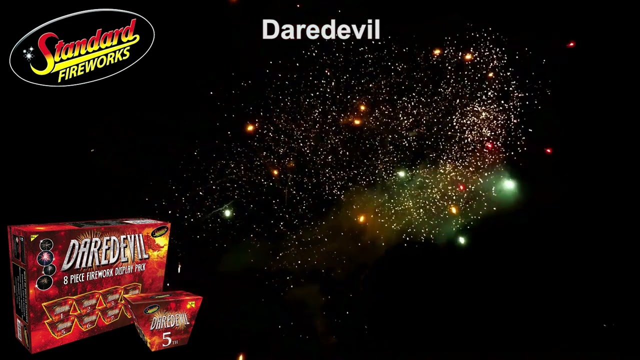 Daredevil Firework Display Pack - Standard Fireworks