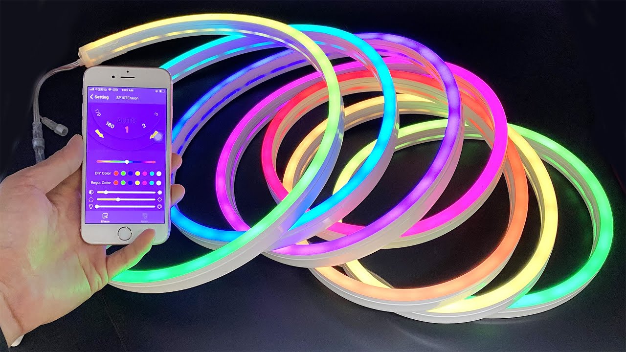 Wasserdichte LED Neon Flex Stripe Tube Werbung Lichterkette Weihnachtsdeko Wasserdichte LED Neon Flex Stripe Tube Werbung Lichterkette Weihnachtsdeko