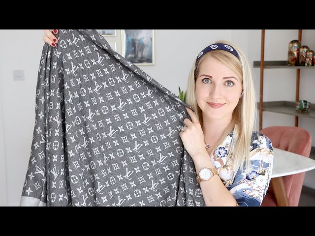 Louis Vuitton Monogram Denim Shawl, 5 WAYS TO STYLE