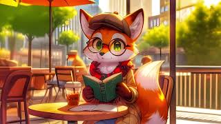 Lofi to study with our cute foxy at the coffee shop☕️