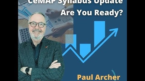 CeMAP Transformed Live - What the 2025 Exam Changes Mean for Your Qualification Path