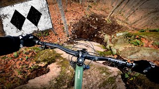 Steep New Trail at Domaine Kanawe!