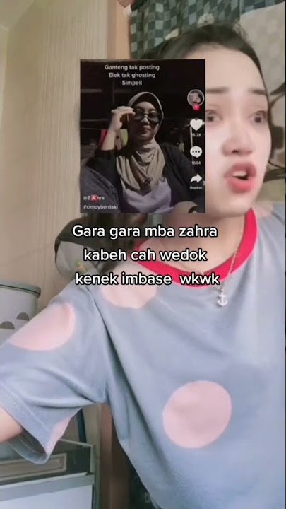 ZAHRA VIRAL DI TIK TOK