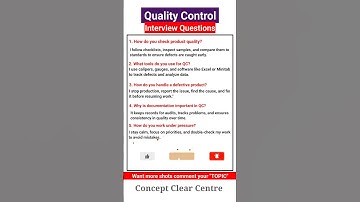 Quality Control Job Interview Questions and Answers to ace your Dream Job