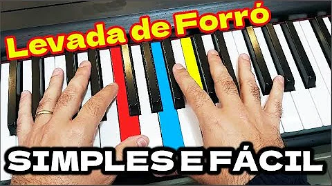 A LEVADA DE FORRÓ QUE TODO INICIANTE QUERIA TER APRENDIDO NO TECLADO!