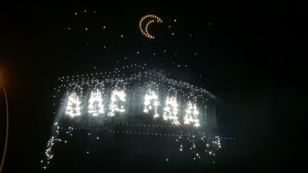 Pyro Airshow – con 550 Pyrolight Drones, realizzato dai f.lli Del Vicario. Festa del Soccorso 2025!